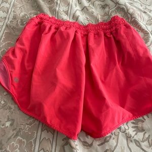 Lululemon running shorts- small side zip pocket